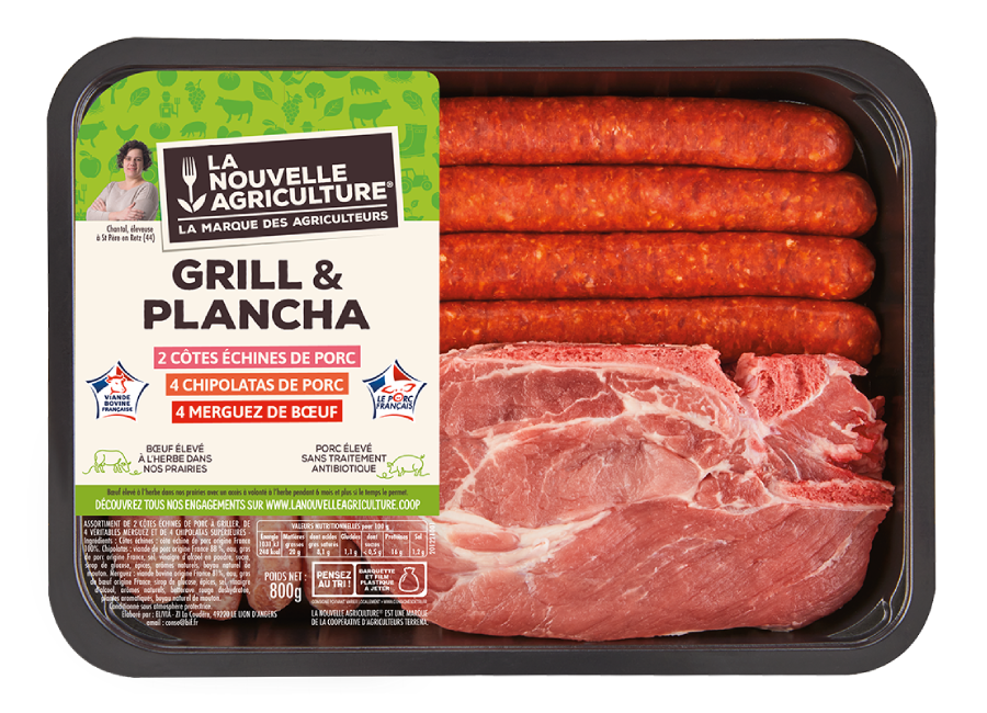 GRILL & PLANCHA LA NOUVELLE AGRICULTURE®