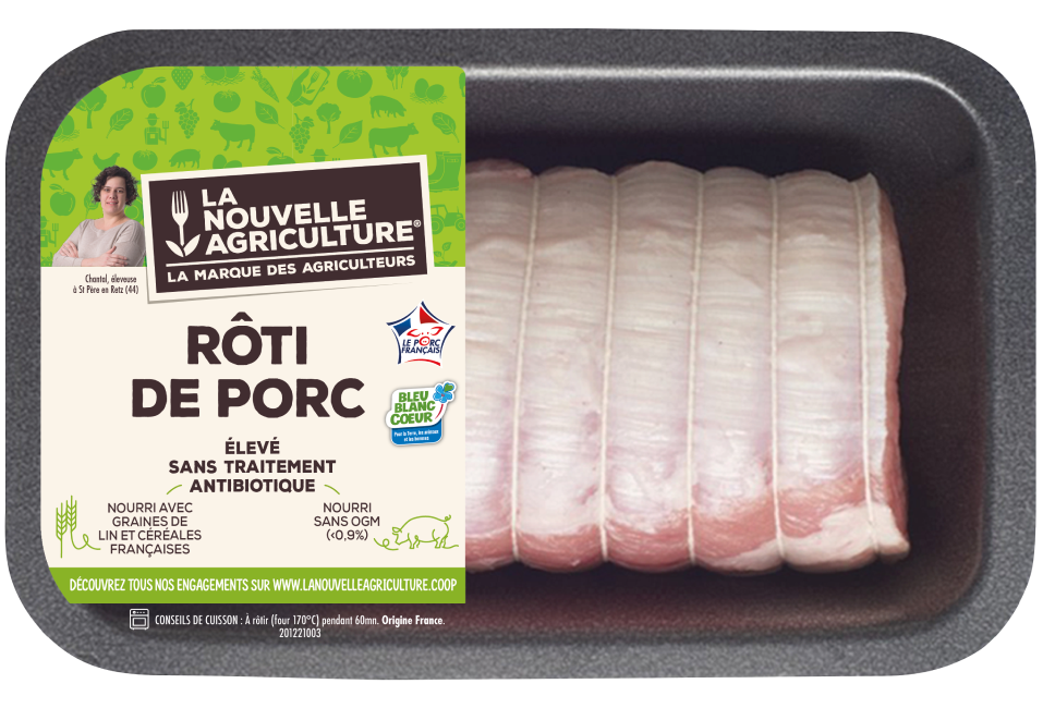 LE RÔTI DE PORC LA NOUVELLE AGRICULTURE®