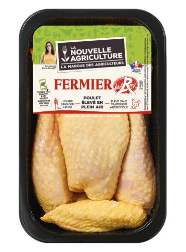 LA FRICASSEE DE POULET FERMIER LABEL ROUGE LA NOUVELLE AGRICULTURE®