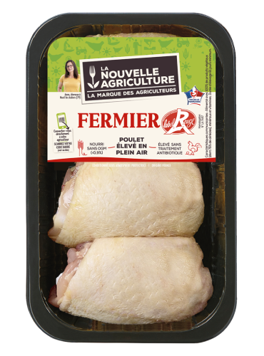 LES HAUTS DE CUISSE DE POULET LABEL ROUGE LA NOUVELLE AGRICULTURE®