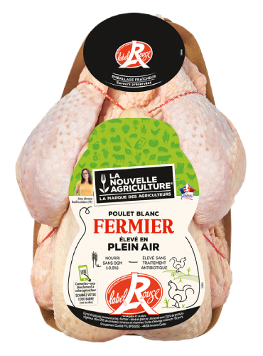 LE POULET ENTIER FERMIER LABEL ROUGE LA NOUVELLE AGRICULTURE®