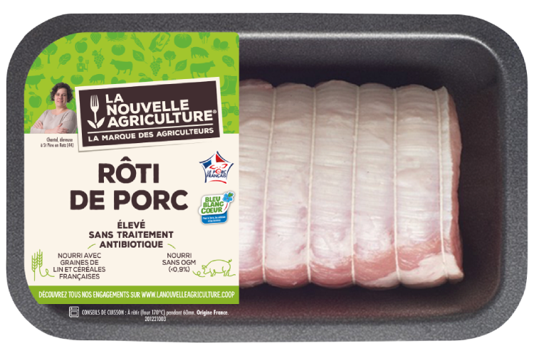 LE RÔTI DE PORC LA NOUVELLE AGRICULTURE®